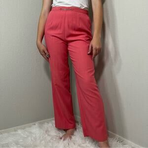 Vintage Sag Harbor Pink Pants with Metal Detail Size 6 Petite